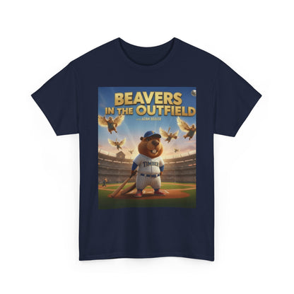 Adam Beaver: Beavers In The Outfield T-Shirt