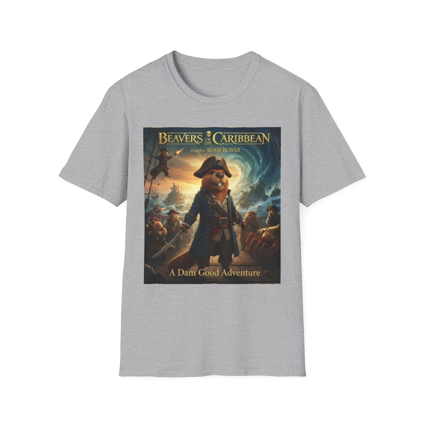 Adam Beaver: Dam Pirates T-Shirt