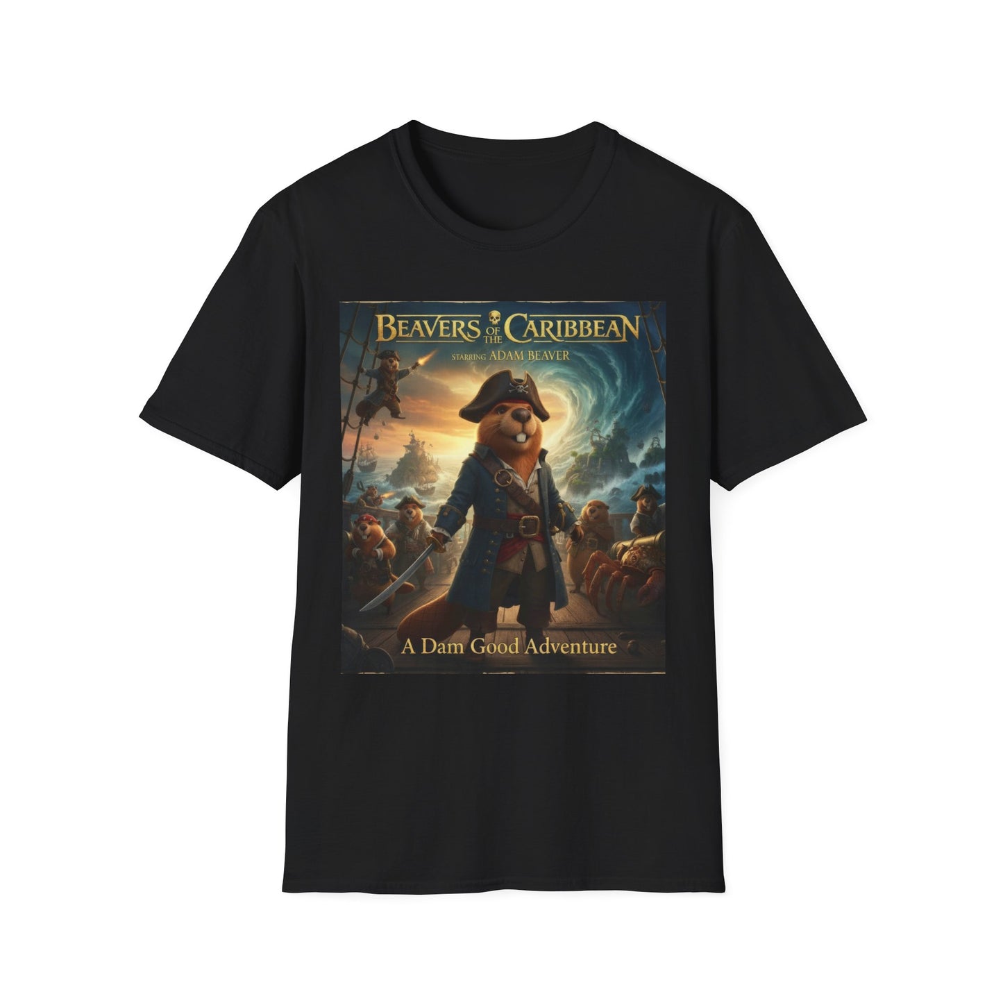 Adam Beaver: Dam Pirates T-Shirt