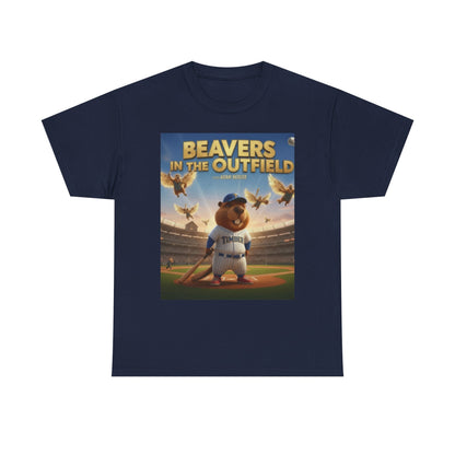 Adam Beaver: Beavers In The Outfield T-Shirt