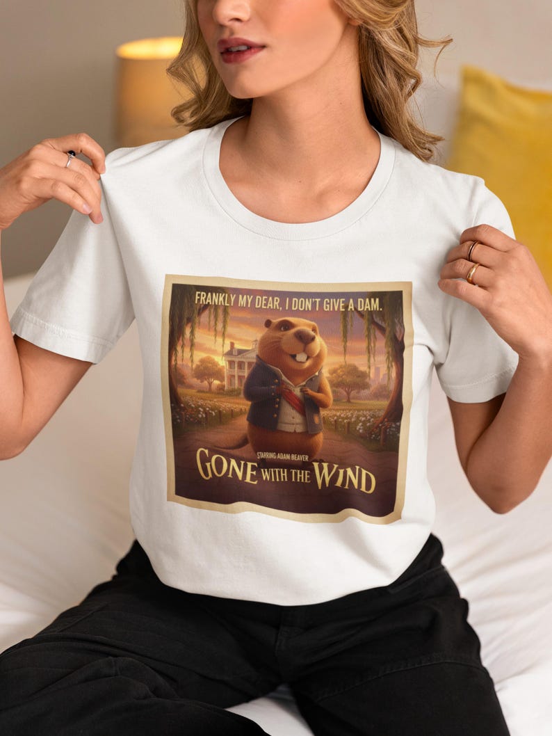 Adam Beaver: He Doesn't Give A Dam T-Shirt